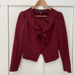 Cool wine red INC jacket. PS. Very good condition.